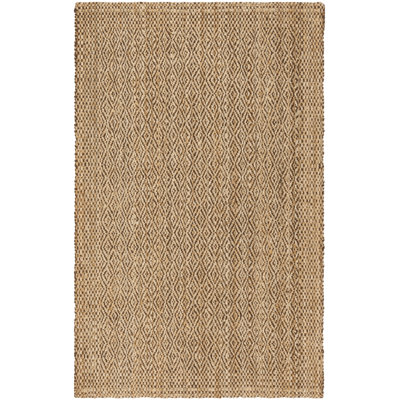 Bellinger Natural Fiber Hand Woven Jute Geometric Rug