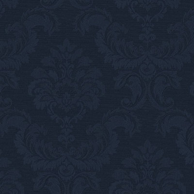 Concord Wallcoverings Damask Traditional Textured Wallpaper Featuring Ornament Feathered, Gold Metallic, 21In X 33Ft(56Sqft); SK34755