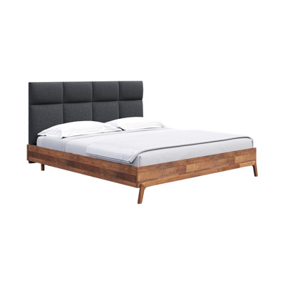 Ownby Solid Wood Bed with Headboard