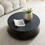 Table basse ronde 35,43 po Modern Handcraft