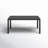 Asimelda Rectangular Metal Outdoor Coffee Table , 40'' in. W 24'' in. D