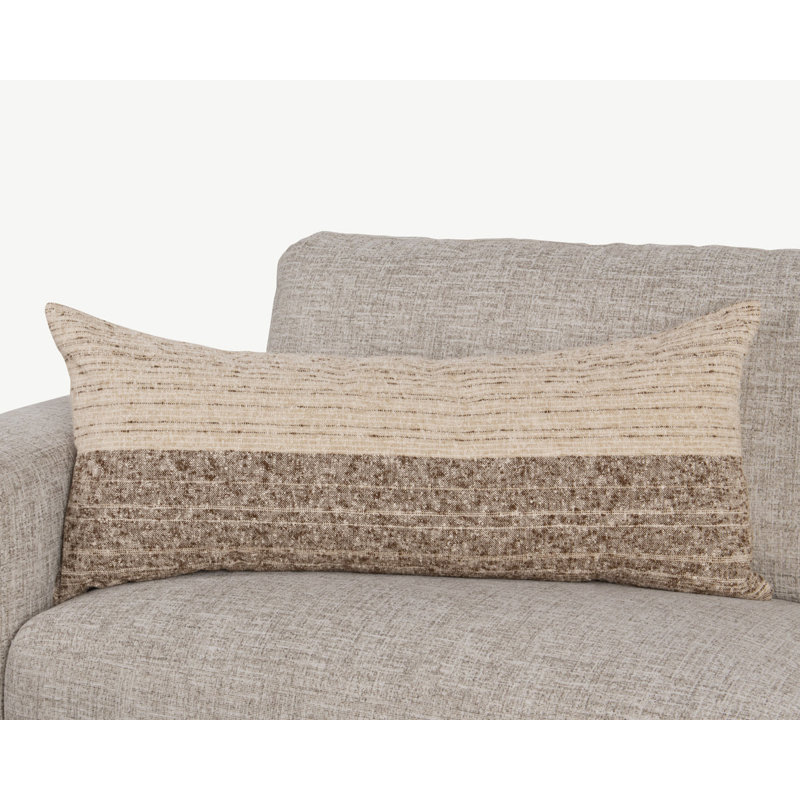 Beryl Ombre Linen Blend Throw Pillow