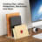Transparent Desktop Organizer With Dividers, 3 Partition File Organizer File Sorter, Clear
