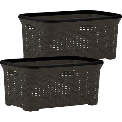 Wicker Laundry Basket