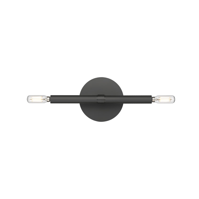 Applique murale 2 lumières Skyva - noir mat Skyva