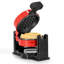 Gaufrier Flip Flip avec plaques antiadhésives, gaufrier électrique compact de 5 pouces