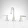 Greyfield 1.2 GPM Widespread Bathroom Faucet with Metal Lever Handles and Pop-Up Drain Assembly