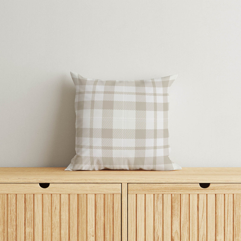 Coussin Gen, Tanné, H 26 po x l 26 po