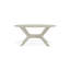 24" x 42" Marine Grade Polymer Outdoor Coffee Table-730888699