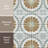 Revival 8" x 8" Ceramic Patterned Wall & Floor Tile