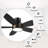 Mintun 48" Flush mount Ceiling Fan with Light and Remote Control-645014211