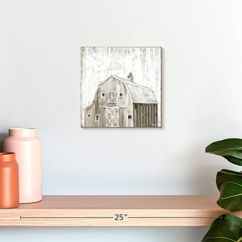 Lilie grange en bois blanc I, H 10 po x l 10 po