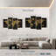 Carte du monde Aliaz Glitzy Gold-108885904