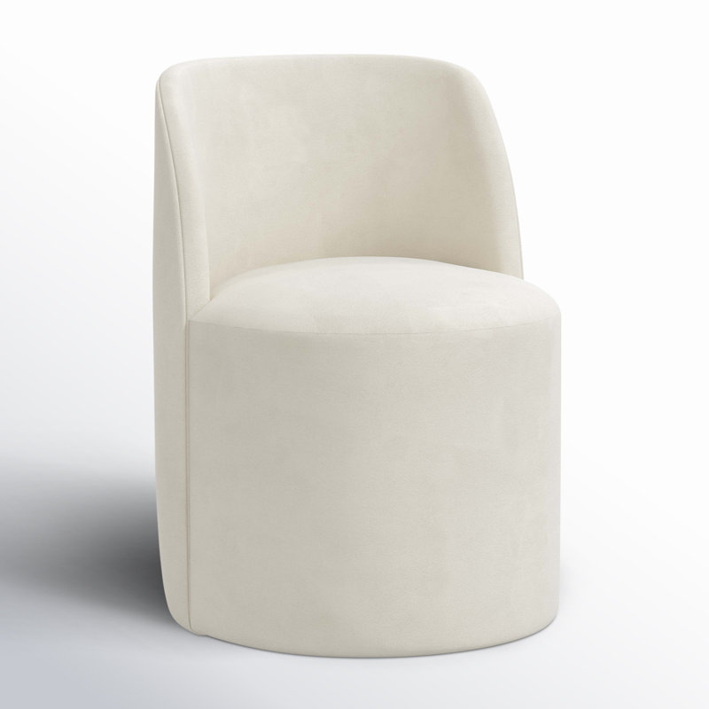 Begonia Dining Chair, Classic Pearl Performance Velvet