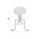 Poiret 4 - Person Pedestal Dining Set