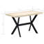 Candleick Mango Rectangular Wood Top Dining Table