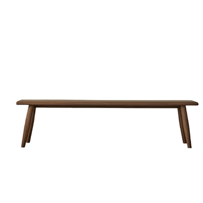 Solid Wood Dovetail End-of-Bed Bench Upholstered Bench