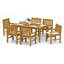 Cahyo Outdoor Teak Dining Set-1563906481