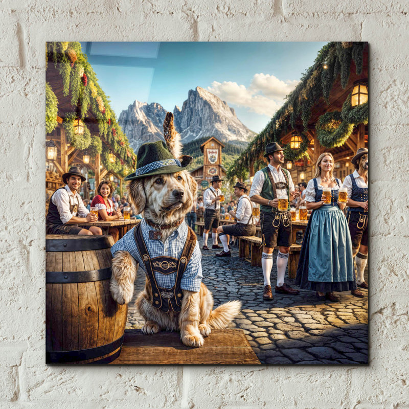 Art mural en verre épique 12 po x 12 po, H 12 po x l 12 po