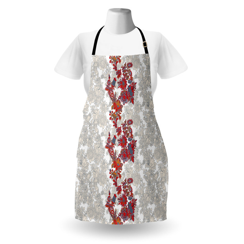 Tablier floral East Urban Home unisexe