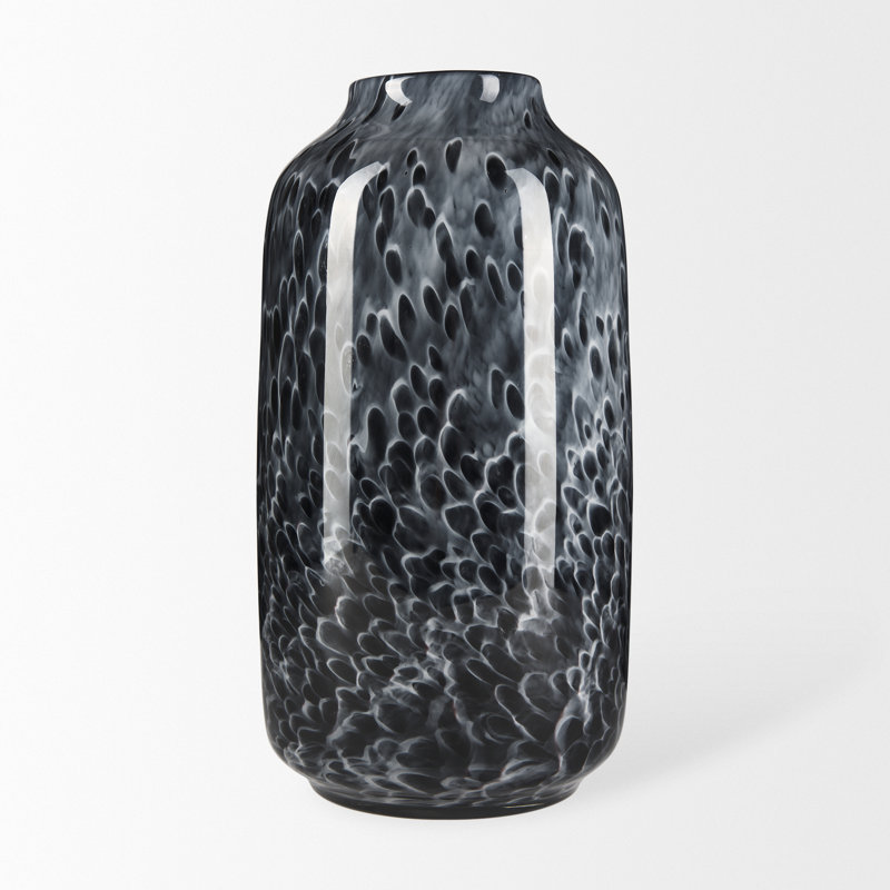 Vase de table en verre Byersville, H 14,96 po x l 7,91 po x P 7,91 po