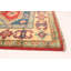 Tapis unique en laine noué à la main cuivre foncé des années 2010 4 pi 11 po x 6 pi 5 po Qaiden