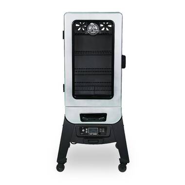 CharBroil Fumoir à gaz vertical en acier noir Char-Broil de 595 po² et  Commentaires - Wayfair Canada