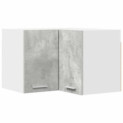 Vidaxl Hanging Cabinet Riga White 57 X 57 X 40 Cm Engineered Wood