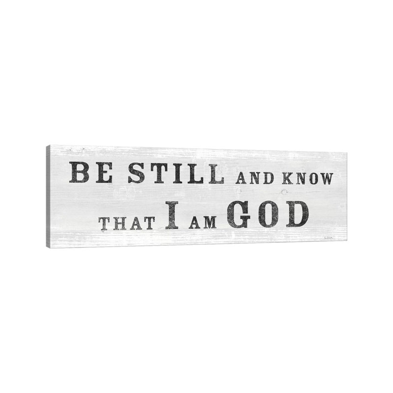 Signs Of Faith V by Sue Schlabach - Wrapped Canvas Panoramic Print, 121.92 cm H x 40.64 cm W x 3.175 cm D