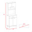 Armoire garde-manger à deux portes Pantac-188516875