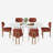 Oval Double Pedestal Kitchen Table Sets-772132277-777968128
