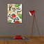 Toile épique Graffiti «Pasta Italiana 5» par Farida Zaman, 26 po x 34 po-117540090