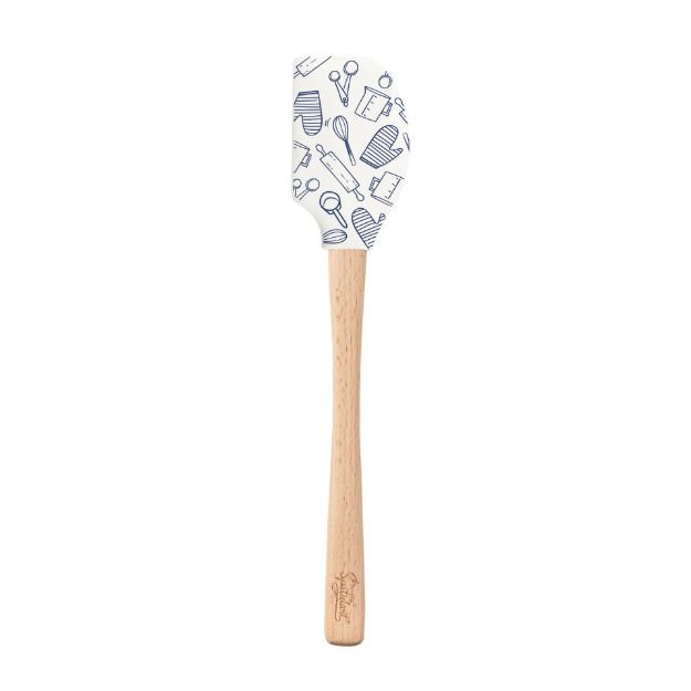 Spatulart Baking Conversions Wood Handled Spatula