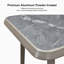 Table haute de bar rectangulaire Ivy Bronx, idéale pour terrasse, jardin ou balcon. Parfait pour les repas en plein air, les cafés, les petits déjeuners, les bistrots et les pubs.-1424759542-1424759545