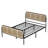 Ceira Rattan Bed Frame With Headboard, Boho Bed Frame Platform-307239776