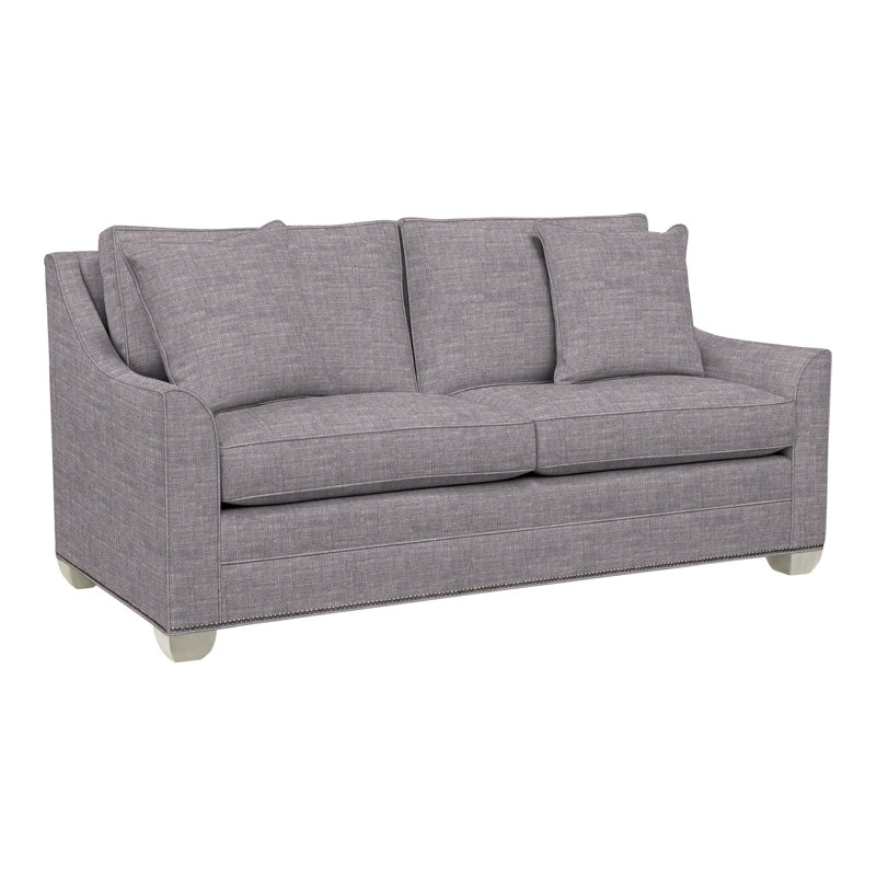 Canapé-lit Nicholas, Wrenn, Chenille nomade ardoise Crypton®, Oui