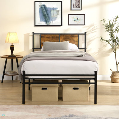 Twin Size Metal Bedframe