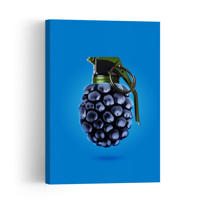 Impression d'art mural Blackberry Grenade, H 48 po x l 32 po