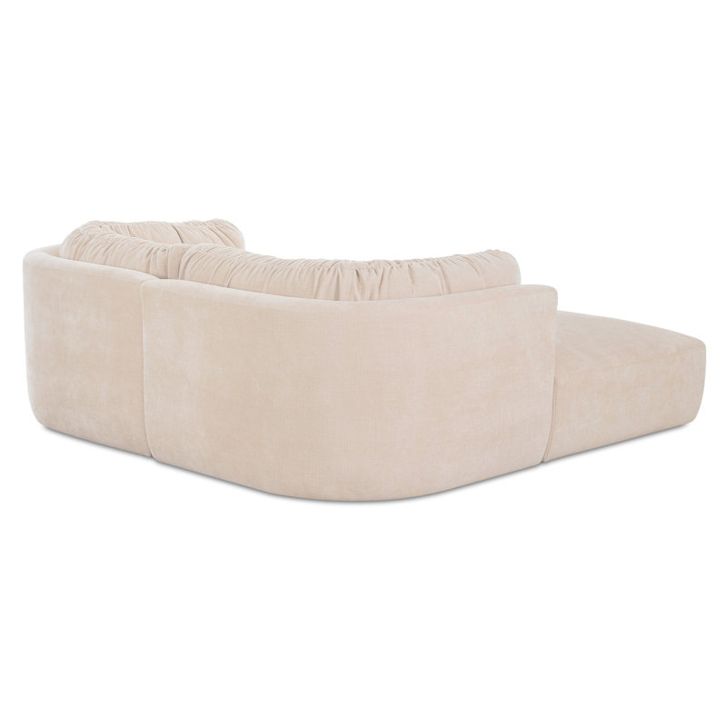 Matina Nook Modular Sectional Oatmeal, Almond Performance Chenille
