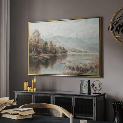 "Vintage Landscape-XXIV" sur toile