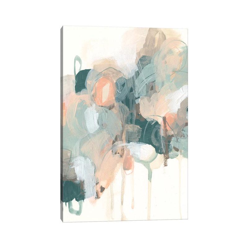 Atmospheric Abstract I by June Erica Vess - Wrapped Canvas Print, 20.32 cm H x 30.48 cm W