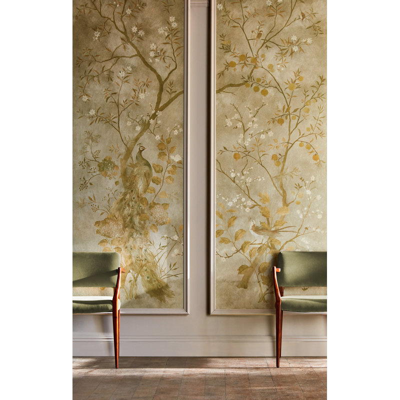 Rotherby Wallpaper, Old Gold