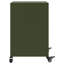 Quammen 36cm W Steel Bedside Table-474298740