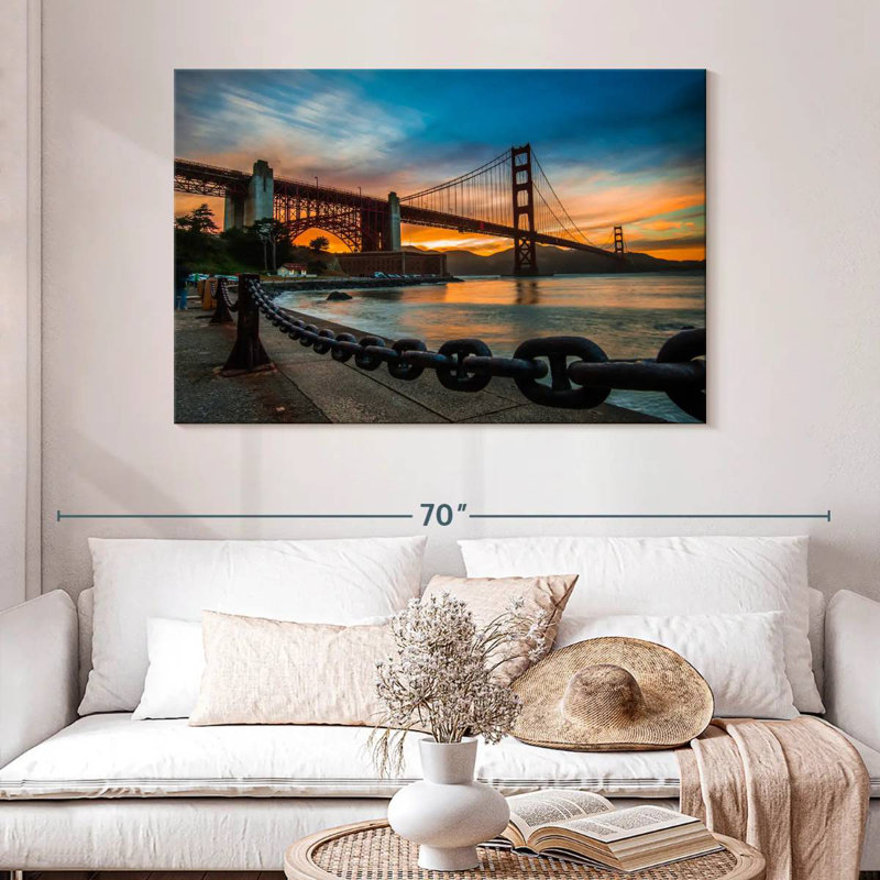 Lilie Golden Gate Promenade, H 32 po x l 48 po