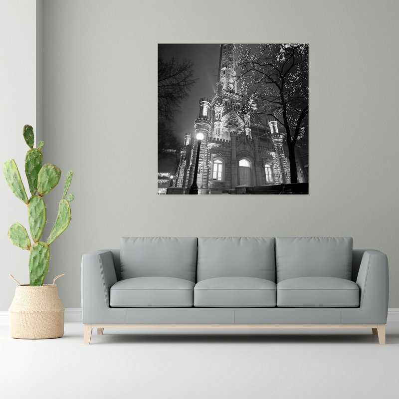 Water Tower Chicago IL 1 Piece Wrapped Canvas Wall Art, 121.92cm H x 121.92cm W