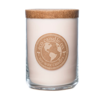 Jolie bougie parfumée en pot