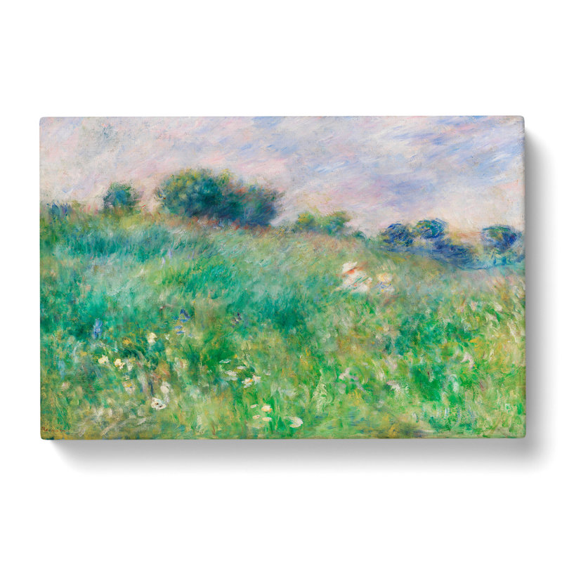 Meadow by Pierre-Auguste Renoir - Wrapped Canvas Painting, 35cm H x 50cm W x 3cm D