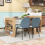 Îlot de cuisine roulant extensible avec table rabattable, prise de courant encastrée et armoire vitrée-354927829-354927835