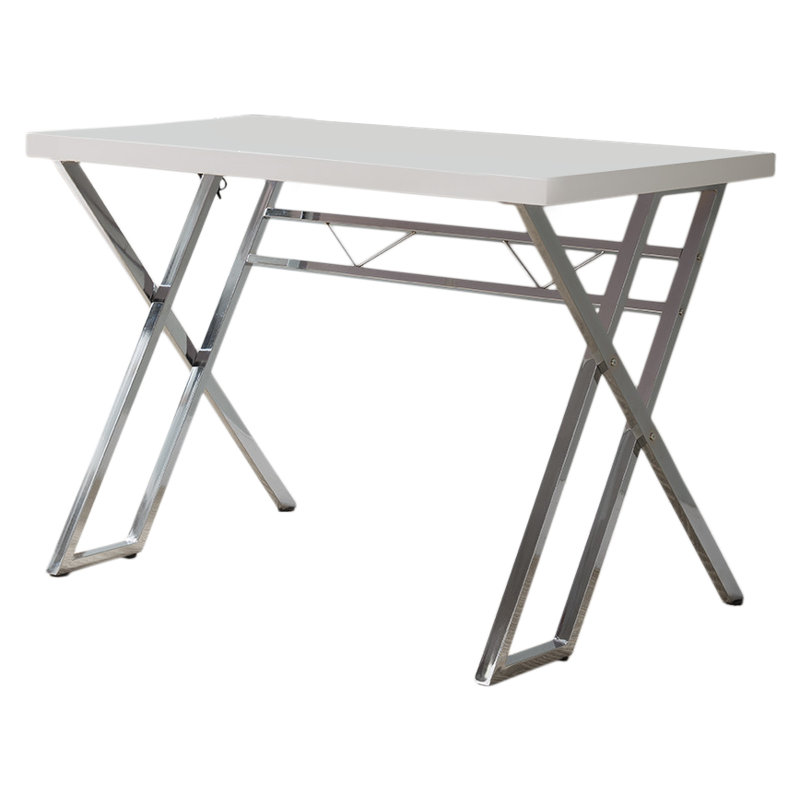 Bureau d'ordinateur Clairview, blanc