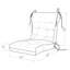 Coussin à dossier haut capitonné intérieur / extérieur Cassella-623790130